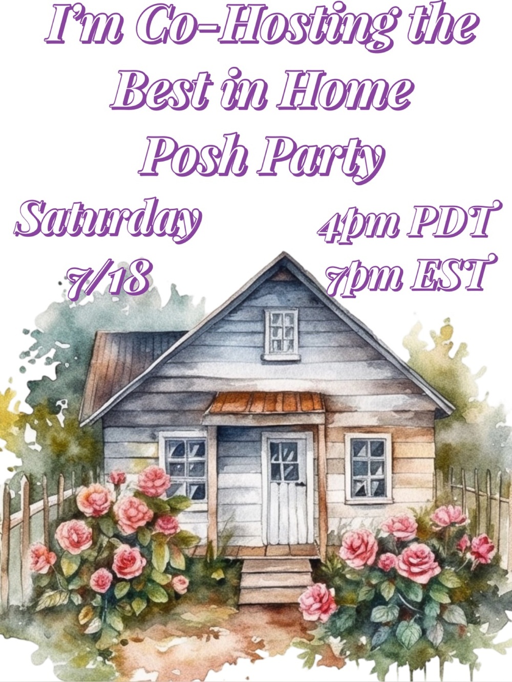 I’m Co-Hosting the Best In Home Pish Party!